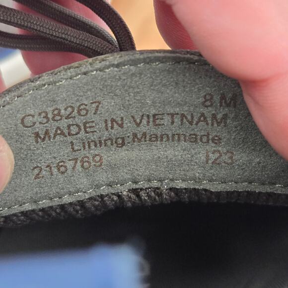 Cole Haan 2.ZeroGrand Gray Stitchlite Wingtip Business Casual Oxford Mens 8 M - Picture 12 of 12